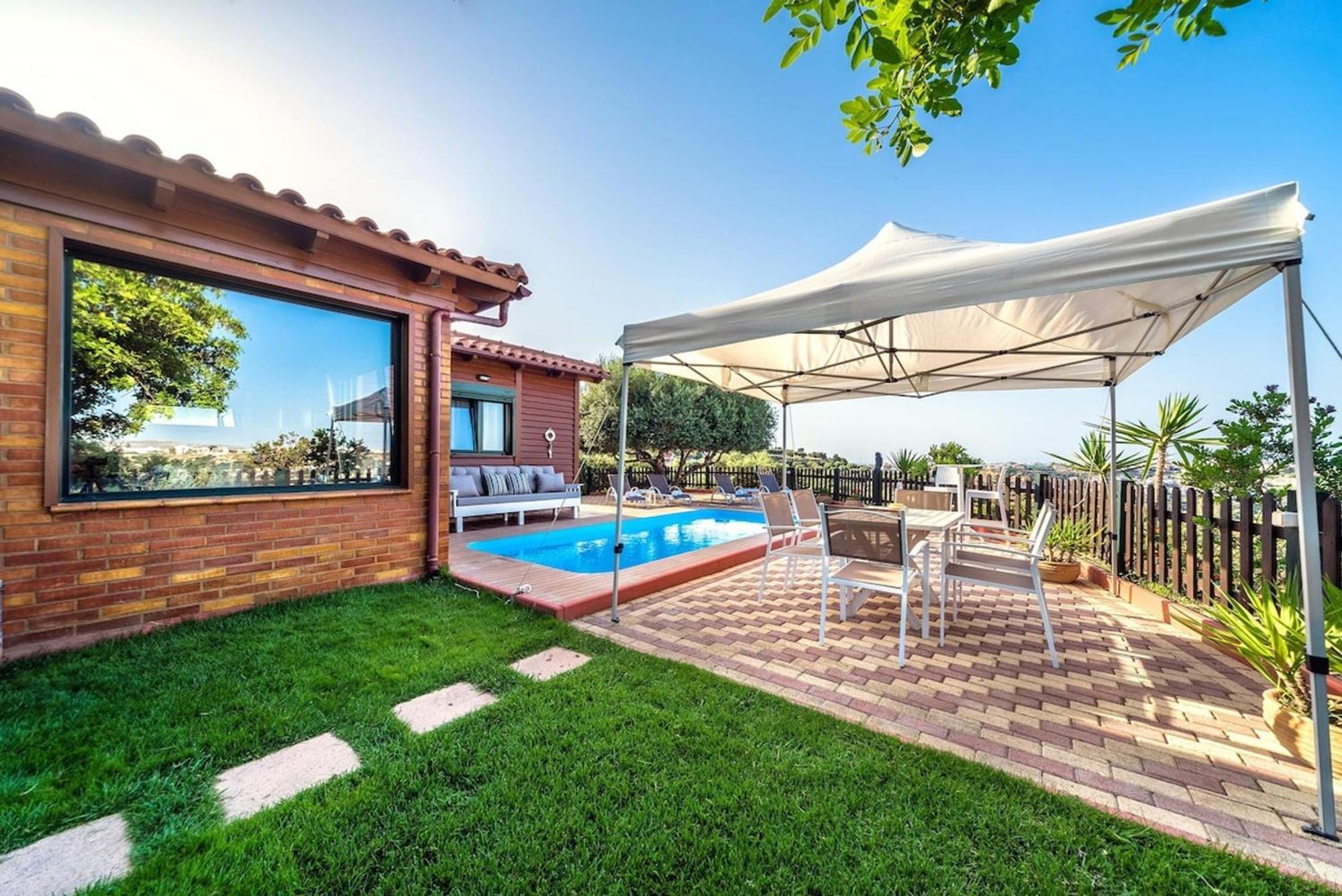 Sofia'S Place Private Pool Heraklion  ภายนอก รูปภาพ