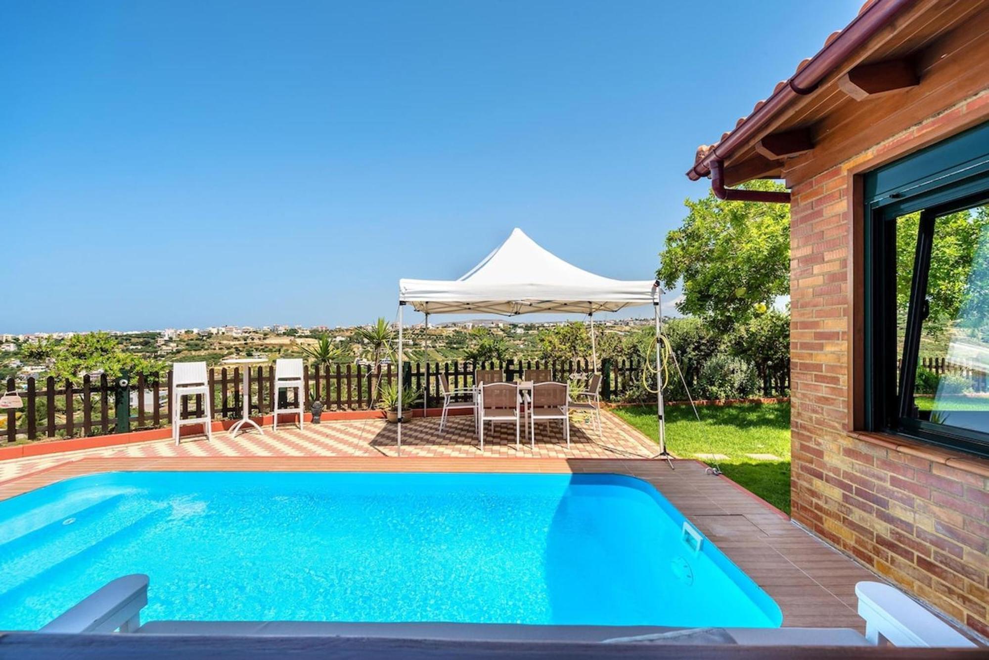 Sofia'S Place Private Pool Heraklion  ภายนอก รูปภาพ