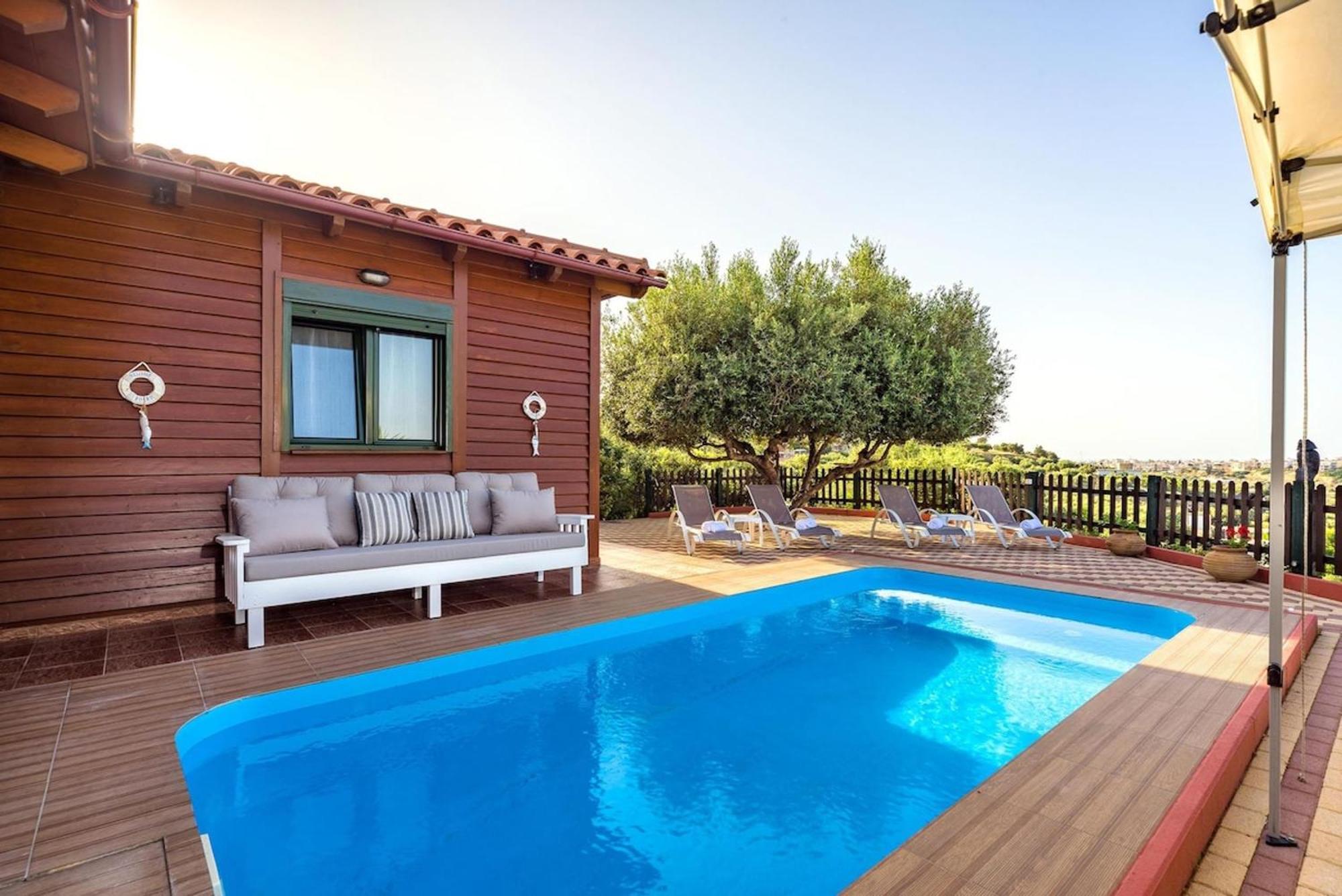 Sofia'S Place Private Pool Heraklion  ภายนอก รูปภาพ